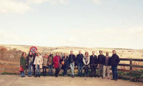 Práctica de campo en la villa de Sepúlveda.