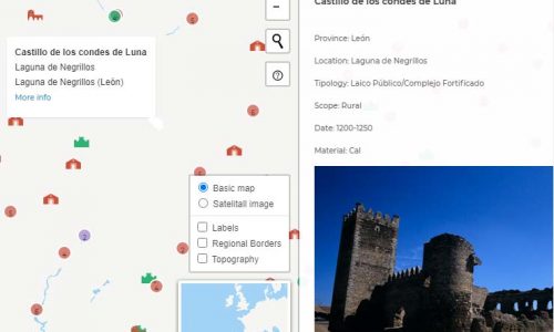 ‘Petrifying Wealth’ launches an open-access cartographic viewer of medieval constructions, with over 17,000 buildings included.